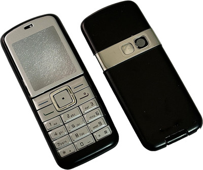 imbi Nokia 6070 (Old Model) Mobile Phone Panel Front Back Body With Keypad Front & Back Panel(Black)