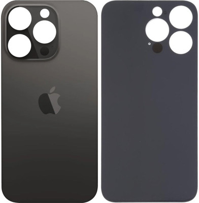 Unique4Ever Apple iPhone 14 Pro ( Glass ) Premium Quality OG Back Panel(Space Black)