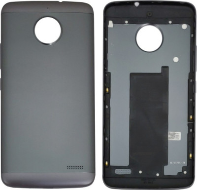 SRaccessories Moto E4 Plus Back Panel(Grey)