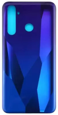 SRaccessories REALME 5 Pro Back Panel(Blue)