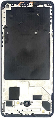 HQP for Oppo Reno5 5G ( PEGM00, PEGT00, CPH2145 ) Front Housing LCD Frame Bezel Plate Digitizer Panel(Black)