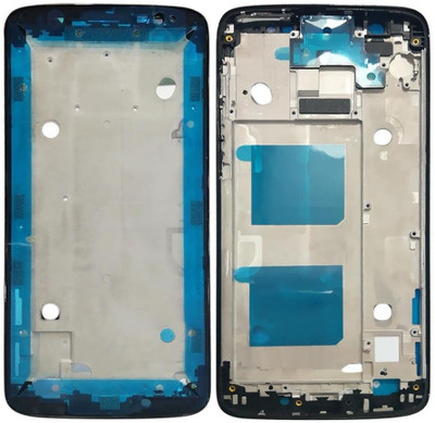 Sandreezz Motorola Moto G6 (Original Front Housing LCD Frame) Front Panel(Black)