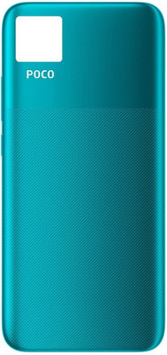 SRaccessories POCO C3 Back Panel(Lime Green)