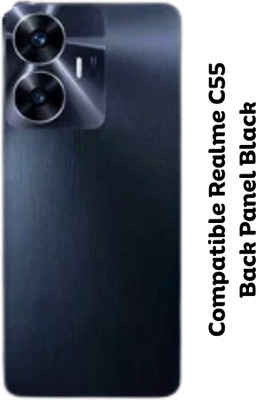 Shkiyo REALME C55 With Proper Logo Back Panel(Black)