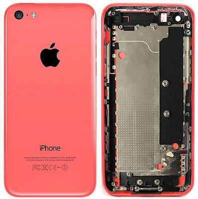 Sandreezz Apple iPhone 5C (With All & Side Volume Power Buttons) (Best Quality) Full Panel(Pink)