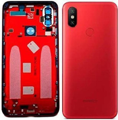 Sparewre Redmi A2 : Red Back Panel(Red)