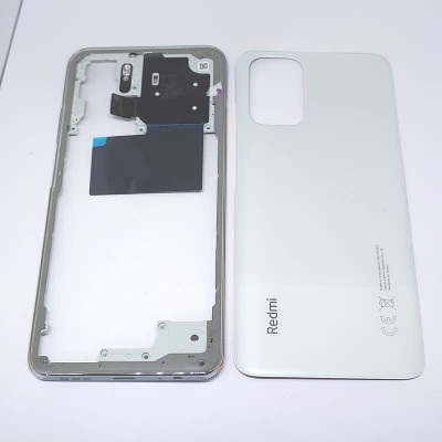 IncMart For Redmi Note 10/ note10s Body Housing With key,Ring,Camera Lens Full Panel(White)