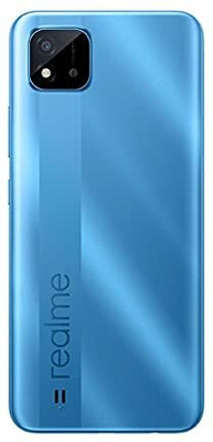 FixHub REALME C11 2021 back cover with side key button compatible Back Panel(BIUE)