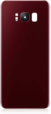 SPAREWARE Samsung Samsung Galaxy S8 Plus -Red (WITH CAMERA LENS) Back Panel(Red)