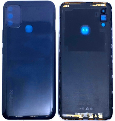 Sandreezz Infinix Hot 10 Play (X688C) / Infinix Smart 5 (X688) (with Proper Logo) Back Panel(Blue)