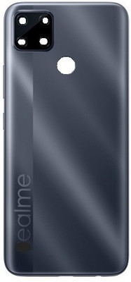 KezeMize Realme C25 (with Proper Logo) Back Panel(Grey)
