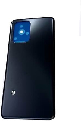 SPAREASP Xiaomi Redmi 11T (Glass) Black Back Panel(Black)