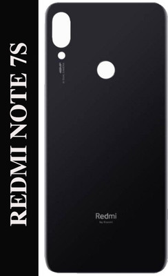 Flipkart SmartBuy Redmi Note 7S Back Panel(Onyx Black)