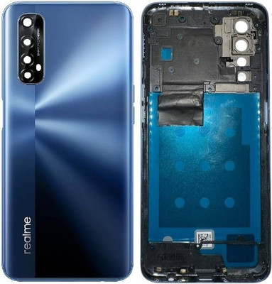 SRaccessories Realme 7 (Housing Body) (Side Keys with Middle Body) Full Panel(Mist Blue)