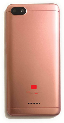 Kraze4blaze Xiaomi Redmi 6A (With Proper Logo) Back Panel(Rose Gold)