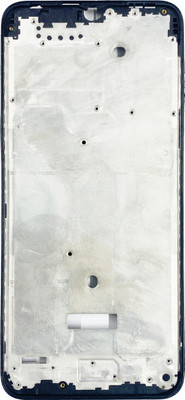 Tworld Tecno Spark 7T 4G (KF6p) - Front Housing LCD Frame Bezel Plate Digitizer Panel(Black)