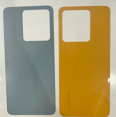 HNVIEW LAVA YUVA 3 BACK GLASS PANEL OG WITH LOGO NAD COMPATIBLE BACK GLASS Back Panel(YELLWO)