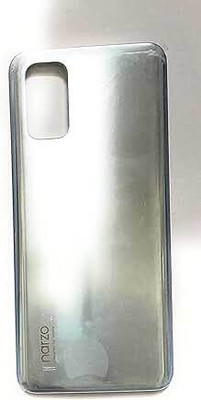 SPAREASP Realme Narzo 30 Pro Silver Back Panel(Silver)