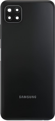 SRaccessories Samsung Galy A22 (5G) (Housing Body) (Side Keys with Middle Body) Full Panel(Black)