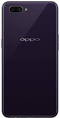 umika Oppo A3s Full Panel Black Back Panel(Black)