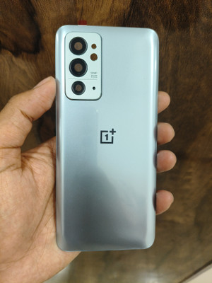 SlopK SlopK OnePlus 9RT(Glass) Back Panel(Silver)