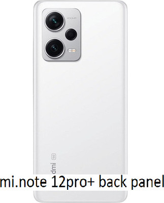 AL HAYY TRADERS Xiaomi Redmi Note 12pro plus 5g Back Panel(WHITE)