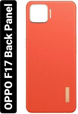 SeriousShopper Oppo F17 Back Panel(Opyo, Orenge)