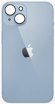 FLOUNDER APPLE IPHONE 14 PLUS GLASS WITH PROPER LOGO Back Panel(BLUE)