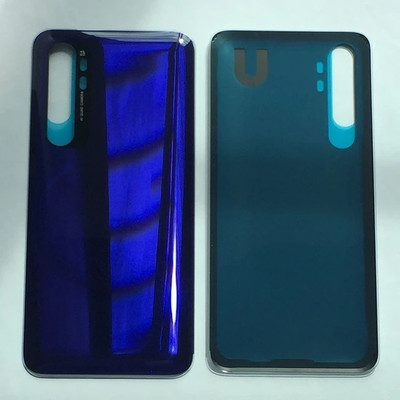 SRaccessories Xiaomi MI Note 10 lite [glass] Back Panel(BLUE)