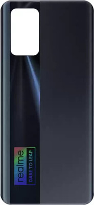 Tworld Realme X7 Max 5G Battery Replacement Back Panel(Asteroid Black, Black)