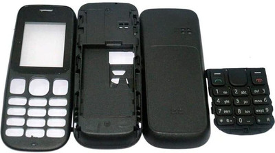 imbi Nokia 100 Front Back and Middle Body With Keypad Full Panel(Black)