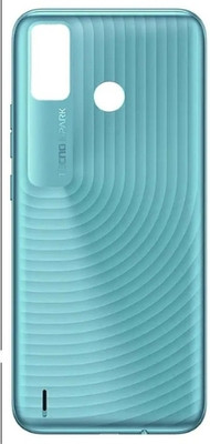 Shkiyo Compatible Tecno Spark Go 2021 KE5 With Proper Logo Back Panel(Malvidian Blue)