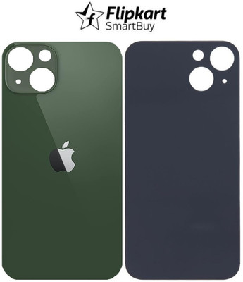 Flipkart SmartBuy Apple iPhone 13 Mini Premium Quality (Glass) Back Panel(Green)