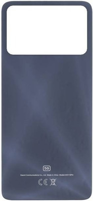SRaccessories POCO X4 Pro Back Panel(Laser Black)