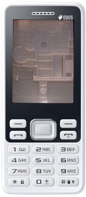 imbi Samsung Metro B350E (B350) Panel Front Back and Middle Body With Keypad Full Panel(White)