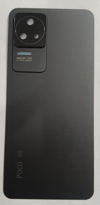 FixHub Poco F4 BACK PANEL COMPATIBLE Back Panel(BLACK)