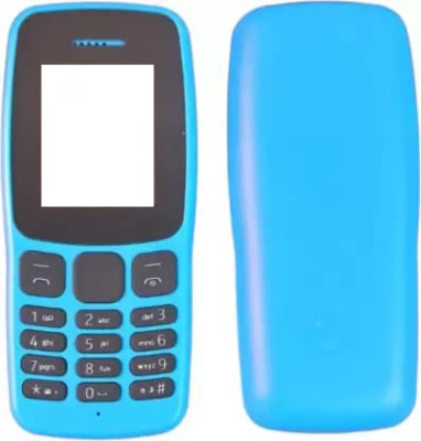 imbi Nokia 106 2018 Front Back Body With Keypad Front & Back Panel(Blue)