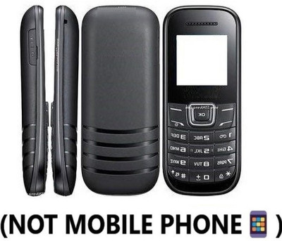 imbi Samsung E1200 Pusha (Single SIM Model) Samsung Keypad Mobile Panel Full Panel(Black)
