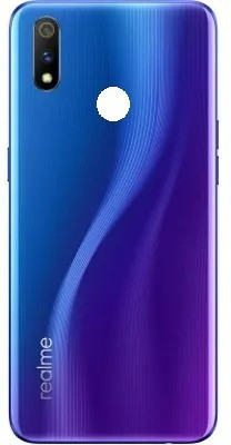 Suffain REALME 3 PRO FULL HOUSING BODY WITH PROPER LOGO Back Panel(NITRO BLUE)
