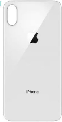 SRaccessories iPhone X (Glass ) Back Panel(White)