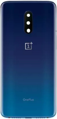 SRaccessories ONEPLUS 7 Original (Glass) (with Camera Lens) ) Back Panel(Mirror Blue)