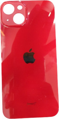 MJ PREMIUM QUALITY MJ primum quality Iphone 13 Back Panel(Red)