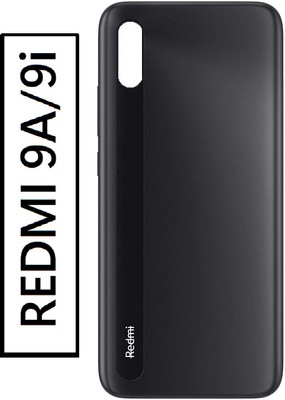 INSERVICE REDMI 9A/9i Back Panel(Black)