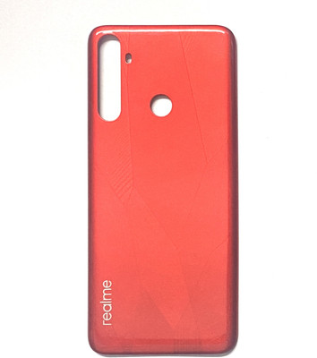 Tworld Battery Back Panel Replacement For Realme 5 Back Panel(Crystal Red)