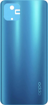 HQP for Oppo A16k / A16e ( CPH2349, CPH2421 ) - [ With Pre Installed Adhesive Tape & Brand Logo ] Battery Back Door Replacement Back Panel(Blue)