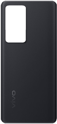 Sandreezz Vivo X70 Pro (5G) (Glass) (with Proper Logo) Back Panel(Cosmic Black)