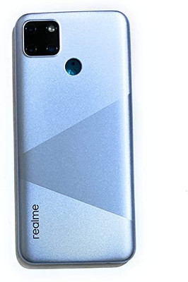 Docile Realme C12 Back Panel(Power Silver)