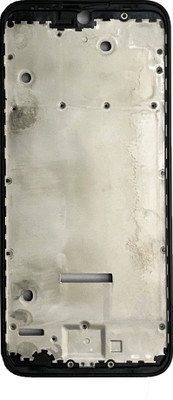 Tworld Infinix Smart HD 2021 ( X612B, X612 ) Front Housing LCD Frame Bezel Plate Digitizer Panel(Black)