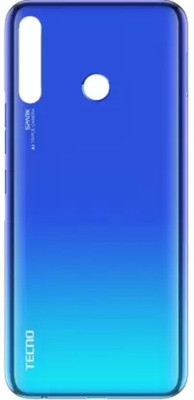SRaccessories Tecno saprk 4 (KC2) Back Panel(Blue)