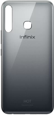 Flipkart SmartBuy Infinix ( Hot 8 ) With Side Volume & Power Buttons Back Panel(Shark Grey)